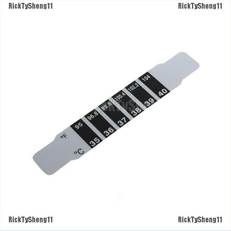 [COD RTS]Safe Infant Kids Baby Forehead Strip Head Temperature Test