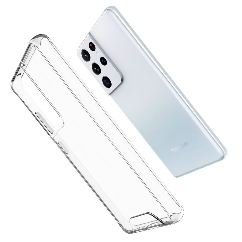 SPACE เคสใสกันกระแทก SAMSUNG S23/S23PLUS/S23Ultra/S21FE/S22/S22PLUS/S22ULTRA/A53 5G/A52S/S21plus เคสใส เคสกันกระแทก - รูปที่ 4