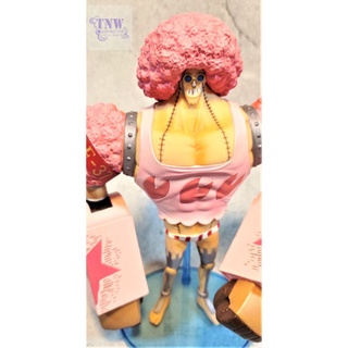 [ มือสอง งานแท้ ญี่ปุ่น ] Franky แฟรงกี้ ขนาด 7" ฐานฟ้าใส วันพีช Pirate Onepiece (ของแท้)