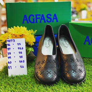 รองเท้าคัทชูผู้หญิง ส้นเรียบหน้ามล AGFASA งานพรีเมียม359 บาท