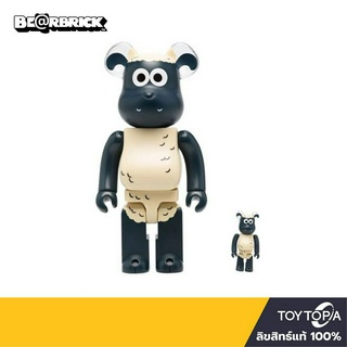 พร้อมส่ง+โค้ดส่วนลด Shaun: Shaun the Sheep 400+100%  by Bearbrick (ลิขสิทธิ์แท้)