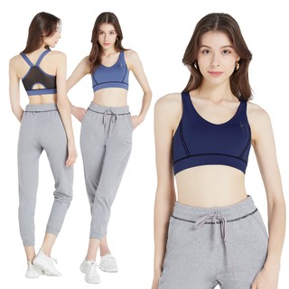 Cherilon เชอรีล่อน Sport Bra สปอร์ตบรา บรา ออกกำลังกาย ระดับความกระชับสูง ระบายอากาศดี ใส่สบาย ไม่อึดอัด MPN-BNA218 (S)