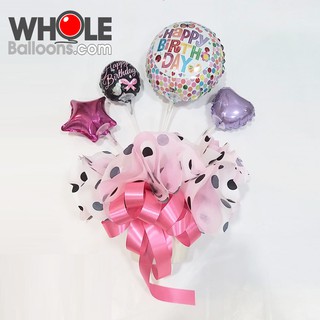 Wholeballoons-ลูกโป่ง DIY HBD ขนม  002 ลูกโป่งตกแต่งงานวันเกิด