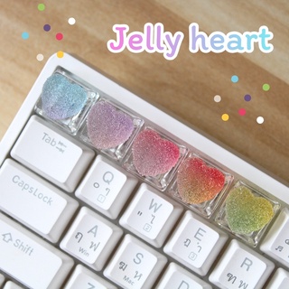 คีย์แคปJelly heartปุ่มESC,แถวF Mechanical keyboard