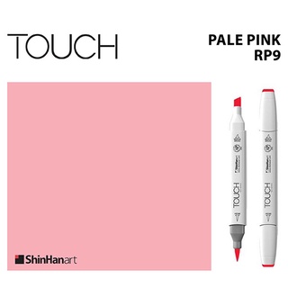 TOUCH TWIN BRUSH MARKER RP9 (PALE PINK) / มาร์คเกอร์หัวพู่กัน-หัวตัดขนาดกลาง รหัส RP9 (PALE PINK)