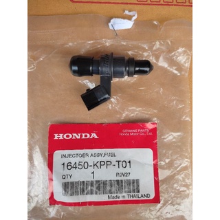 16450-KPP-T01ชุดหัวฉีดน้ำมันเชื้อเพลิง 6รูข้าง/6K Honda CBR150R ปี2011-16 อะไหล่แท้ศูนย์💯%