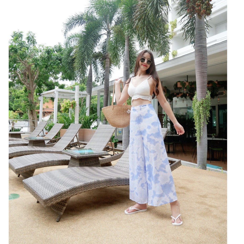 เสื้อ+กางเกงผ้ามัดย้อม ฟรีไซส์ มี 2 ไซส์ s-m และ l-xxxl (แยกขายเสื้อ-กางเกง) อยากได้ทั้งชุดกดสั่งเสื