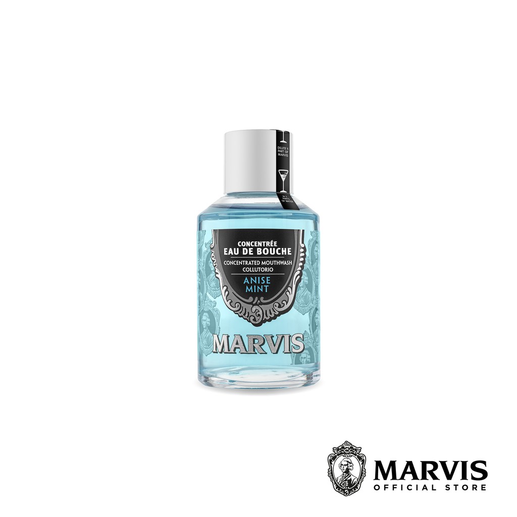 Marvis น้ำยาบ้วนปากมาร์วิสสูตร แอนีสมินต์ / Marvis anise mint mouthwash