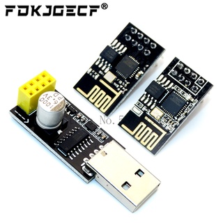 อะแดปเตอร์โปรแกรมเมอร์ Esp01 UART GPIO0 ESP-01 Adaptater ESP8266 CH340G USB to ESP8266 Serial Wireless Wifi Developent Board Module