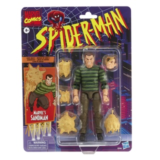 Hasbro Marvel Legends Retro Collection Sandman 6-inch Figure ฮาสโบร หุ่นโมเดลฟิกเกอร์ แซนด์แมน ขนาด 6 นิ้ว ลิขสิทธิ์แท้