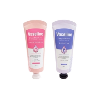 ครีมบำรุงมือและเท้า Vaseline Deep Moisture Hand and Nail / Foot Cream