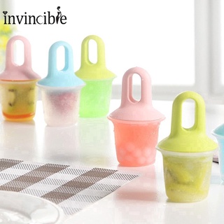 Creative DIY Ice-cream Molds / Summer Freezer Popsicle Molds Maker / Ice Lolly Pop Mould / DIY Homemade Freezer Lolly Mould