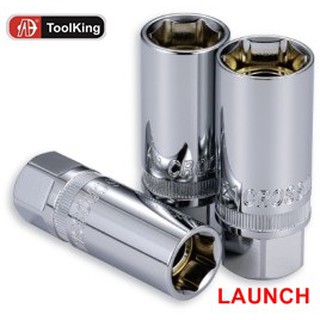 ลูกบ็อค  ลูกบล็อก ยาว 4หูน  ลูกบล็อกยาว 1/2" ยี่ห้อ TOOLKING