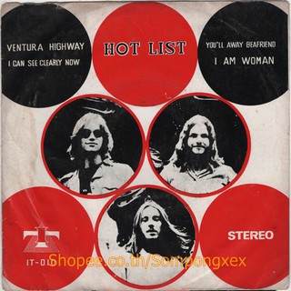 แผ่นเสียง 7 นิ้ว เพลงสากล ไวนิล 7"  ยุค 60-70 AMERICA/ JOHNY NASH/ HOT CHOCOLATE/ HELEN REDDY Thailand EP