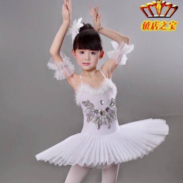 ชุดบัลเล่ต์เด็ก ส่งไว ราคาถูก พร้อมส่ง ชุดแสดง หงส์ swanlake A28