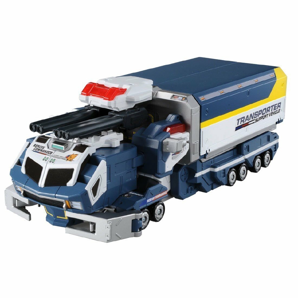 รูปการกระทำของหัวหน้า Takara Tomy Tomica Hyper Rescue Drive Transporter Gaia