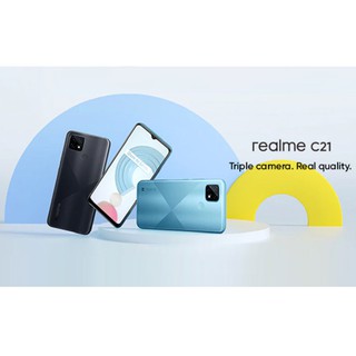 Realme C21 RAM 3 GB ROM 32 GB เครื่องแท้ ประกันศูนย์ 1 ปี