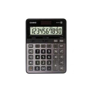 เครื่องคิดเลข สีเงิน คาสิโอ DS-1B Casio Silver Calculator DS-1B