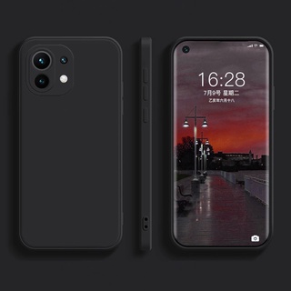 ลูกอมขอบตรงเคสซิลิโคนกันกระแทก Xiaomi Mi 11T 10T 11 Lite Ultra 9 Note 10 Lite Pro 4G 5G 2023