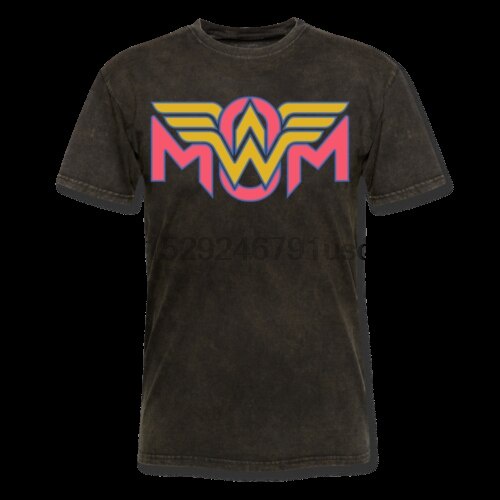 เสื้อยืด Wonder Mom Superhero Woman แม่พลัสไซส์