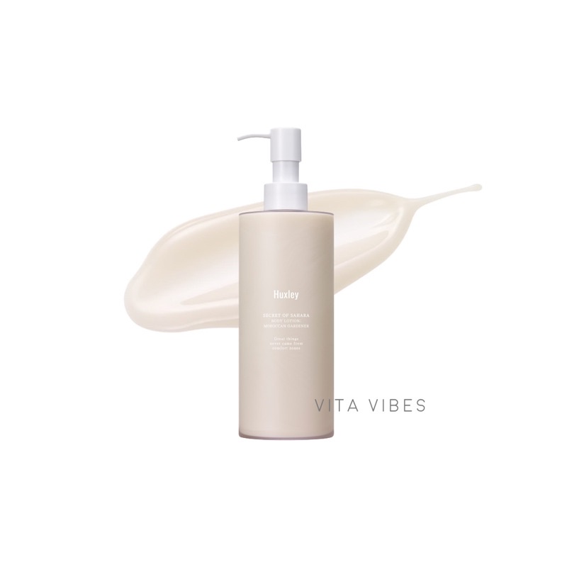 HUXLEY Body lotion 300 ml.(moroccan gardener)แท้shop ไทย