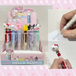 พร้อมส่ง ปากกาเจลสีดำ ขนาด 0.5 สีดำ ตัวการ์ตูน Sanrio