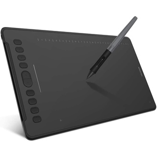 HUION H1161 Graphic Drawing Tablets 11 x 6.8 inch, Battery-Free 8192 Pen Pressure, 10 Express Keys and Touch Strip #1