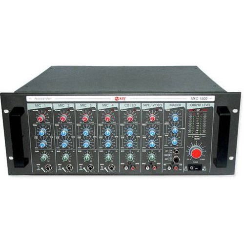 NPE MFD-750 MP3 เครื่องขยายเสียง 650 วัตต์ 4 โอห์ม Power Mixer 640 watts 4 ohms เล่น MP3