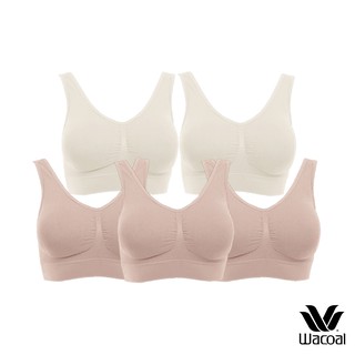 Wacoal Surprise Seamless Bra set 5 pcs เสื้อชั้นใน ทอไร้ตะเข…