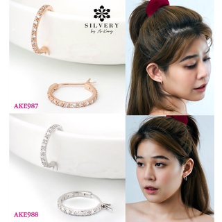 Silvery by Ar-Kang ต่างหูแบบห่วงไม่เคยตกเทรนด์ Hoop earrings never go out of style