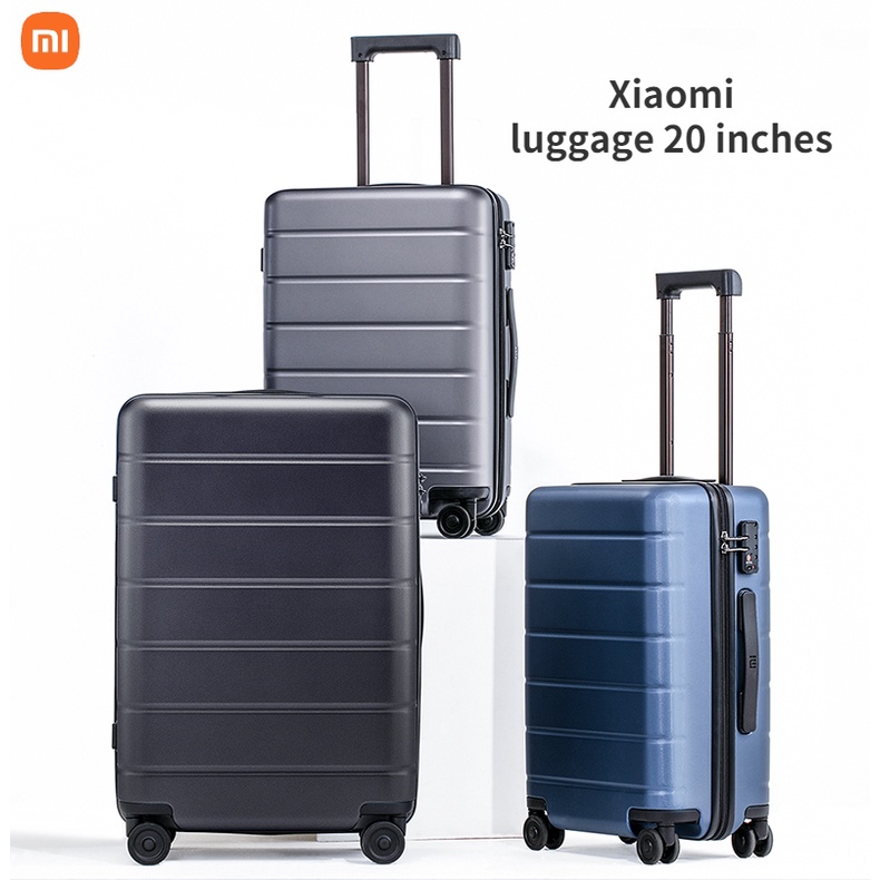 Xiaomi Mi suitcase travel case luggage กระเป๋าเดินทางล้อลาก แบบใส่รหัสผ่าน คลาสสิก 20 นิ้ว classic สําหรับนักเรียนผู้ชาย และผู้หญิง Travel เดินทางด้วยน้ําหนักเบา