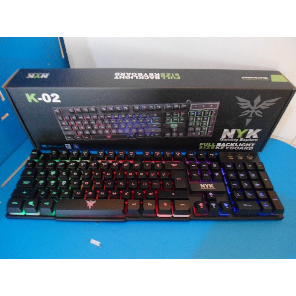NYK Legion K02 คีย์บอร์ดเกม TKL ko2 เกม rgb สิบคีย์น้อย