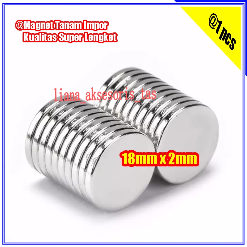 BULLT-IN MAGNET - BAG MAGNET - TANEM MAGNET - TANEM MAGNET 8x2, 14x2, 18x2, 20x10x1.5mm นําเข้า SUPE