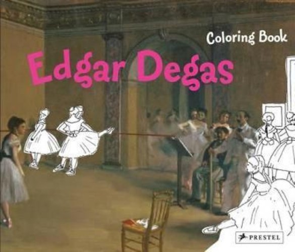 สมุดระบายสี Degas โดย Annette Roeder (ปกอ่อน)