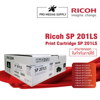 RICOH โทนเนอร์สีดำ สำหรับรุ่น SP 201N/203S/204SN/204SF/204SFN/211/213Nw/211SF/213SFNw (อัพเกรดเป็น 201HS)ในราคาเดิม