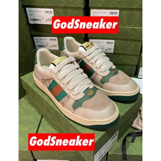 [ พร้อมส่ง ] Gu*ci Screener Sneaker GG Original Size 36-45 [ ORI ]