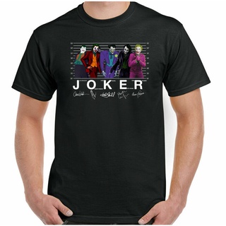 ขายดี เสื้อยืดลําลอง แขนสั้น พิมพ์ลาย JOKER T-SHRT The Mugshot Joaquin Phoenix Heath ger Tee COjfbn46OOobhp73สามารถปรับแ