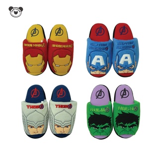 Disney รองเท้าใส่เดินในบ้านพื้นหนา ลายลิขสิทธิ์แท้ Marvel (สินค้าคุณภาพของแท้ 100% ส่งตรงจากโรงงานผู้ผลิต)