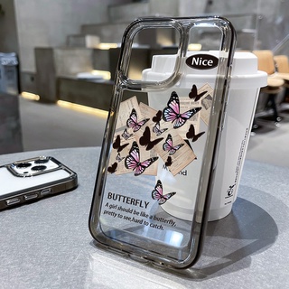 ❤️จัดส่งทันที❤️เคสไอโฟน11 12 13 Pro max เคสแข็ง ผีเสื้อแสนสวย butterfly Hard Case For iPhone 11,12,13,12PM,13PM