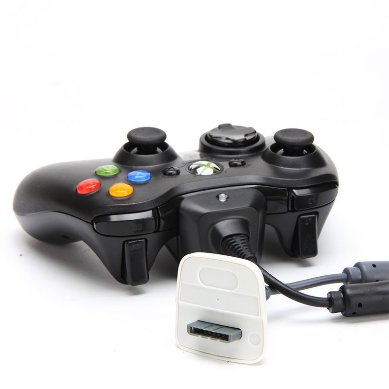 XBOX360 wireless handle cable 360 handle to wired handle battery pack ...