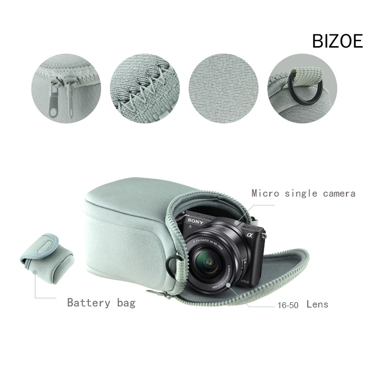 เคสกระเป๋าใส่กล้อง พร้อมสายคล้อง สําหรับ Panasonic DMC GF3 GF5 GF6 GF7 GF8 9 GF10 GX7 GX80 85 Lumix 