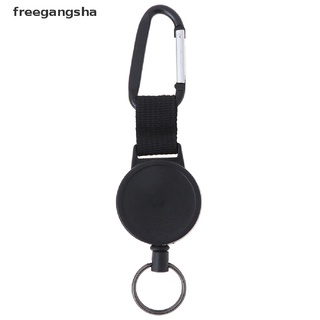 [FREG] Heavy Duty Retractable Key Chain &amp; Badge Reel Holder Carabiner Clip FDH