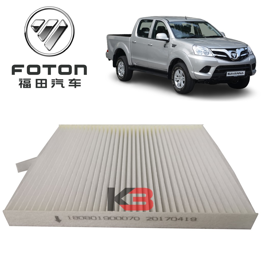 FOTON BISON SAVANNA 4X4 , TUNLAND CABIN AIRCOND FILTER ( 800-327-3673 )