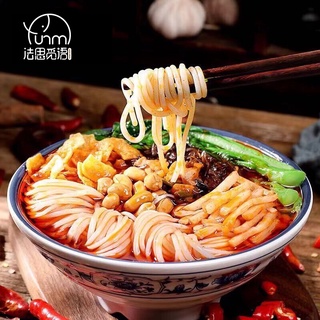 Fasimiyu บะหมี่หอยหวานพริกเสฉวน พร้อมส่ง ขนาด 335g บะหมี่หอยหวาน Li Zi Qi หล่อซื้อเฟิน ห่อใหญ่รับประทานได้ 1-2 ท่าน