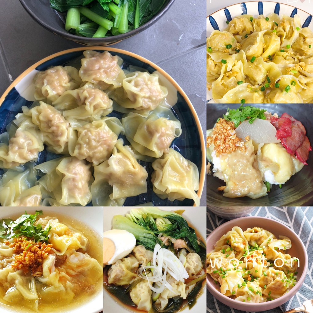แผ่นเกี๊ยว 200 แรงหมู แผ่นเกี๊ยวสดพรีเมียม ตำรับฮ่องกง คุณภาพดี ไม่ใส่สารกันบูด ราคา ถูกที่สุด ดีลบีเคเค แกลเลอรีภาพที่ 9
