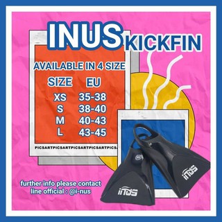 I-Nus KickFin ตีนกบสำหรับฝึกซ้อมว่ายน้ำ