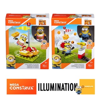 Mega Construx ตัวต่อ มินเนี่ยน Despicable Me Cheese Festival ของแท้