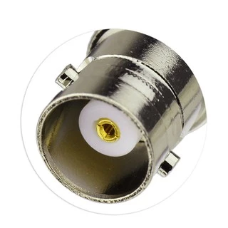 3 ชิ้น หัวต่อสายสัญญาณ BNC Barrel Connector and BNC Female to Female Coupler Adapter for CCTV Security Camera (BNC femal