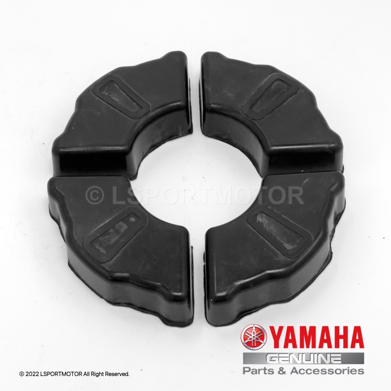 🔥 YAMAHA RXZ135 LC135 Y15ZR Y125Z REAR HUB DAMPER SET (OE YAMAHA) 5E7-F5364-00 RXZ GETAH RUBBER RIM 
