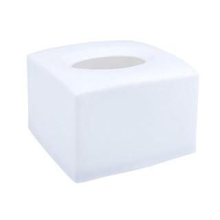 กล่องใส่ทิชชูแผ่น PP JCJ สีขาว ที่ใส่ทิชชู่ TISSUE BOX 1614